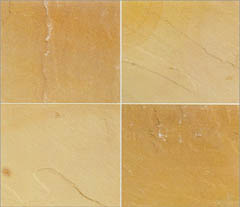 yellow natural sandstone